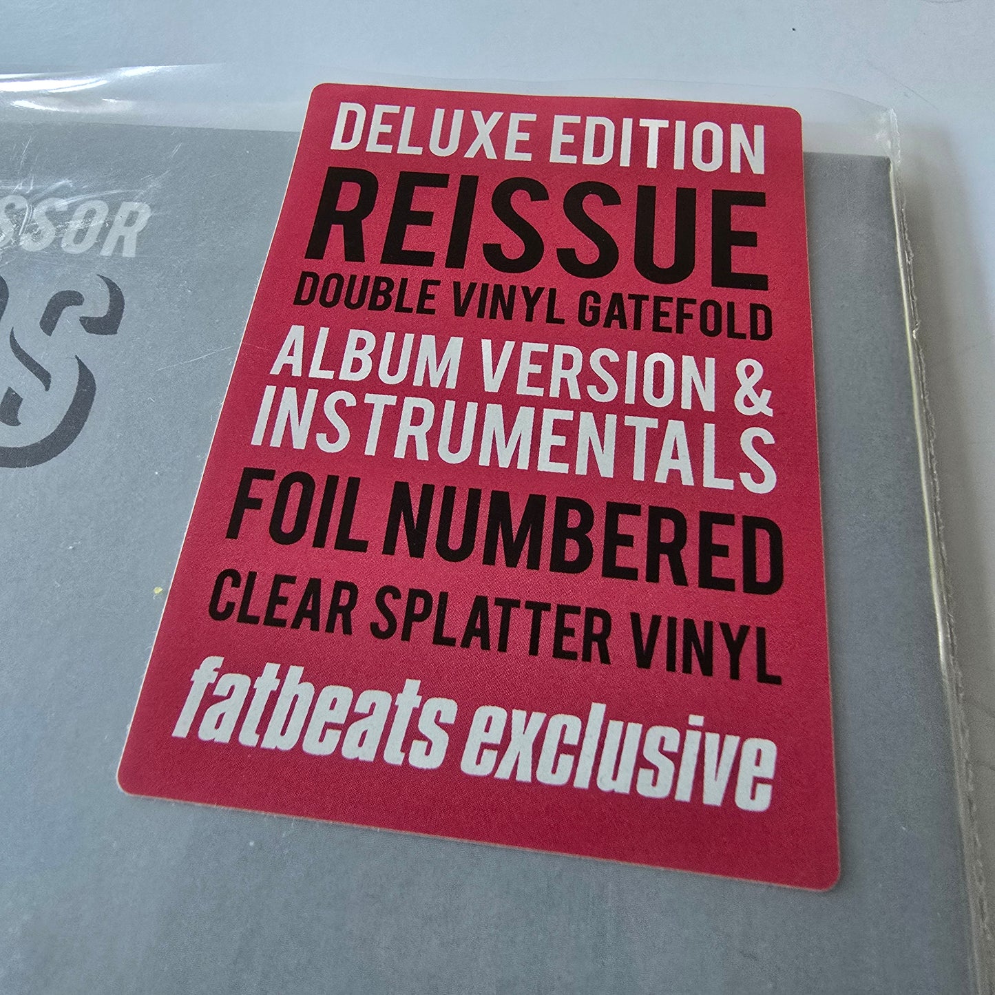 SEAN PRICE X SMALL PROFESSOR - 86 WITNESS (DELUXE EDITION) LIMITED EDITION SPLATTER VINYL -LIKE NEW!-