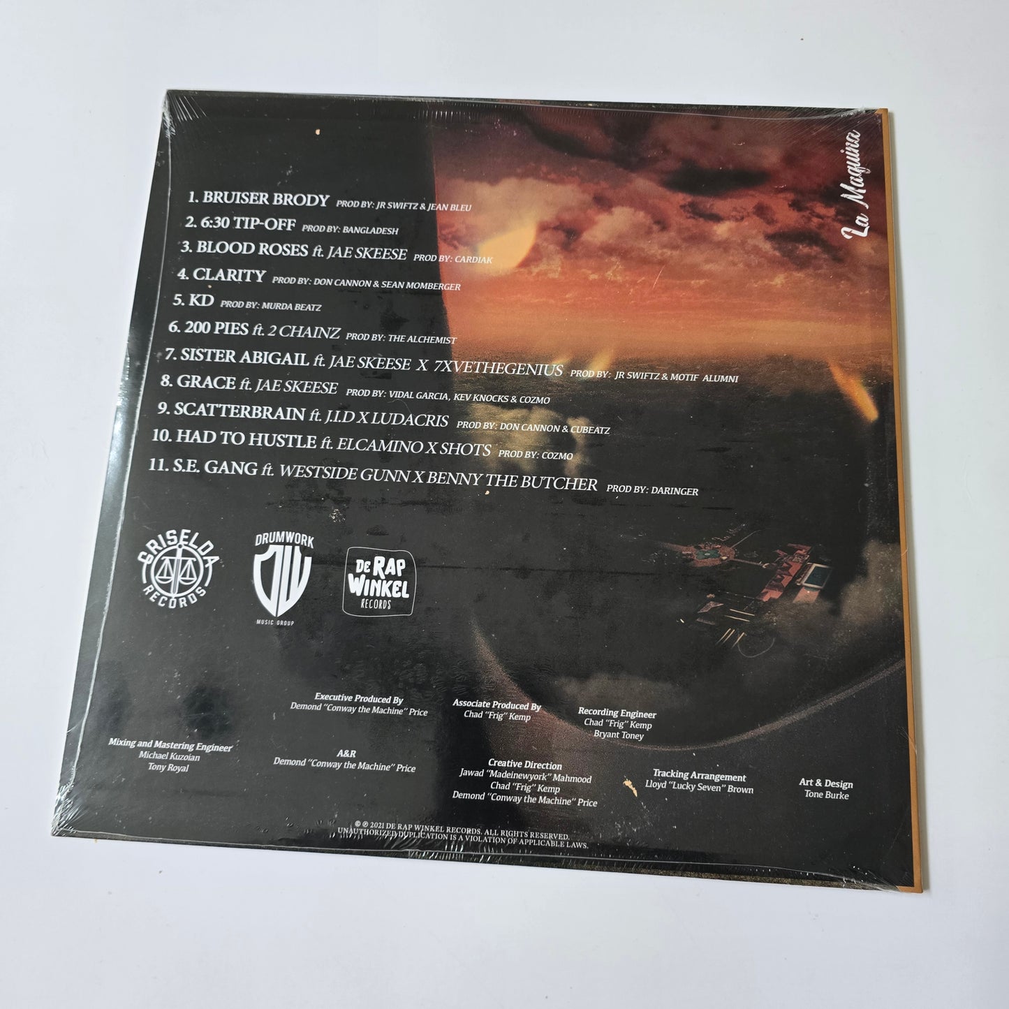 CONWAY THE MACHINE - LA MAQUINA (SEALED) LIMITED EDITION VINYL -NEW!-