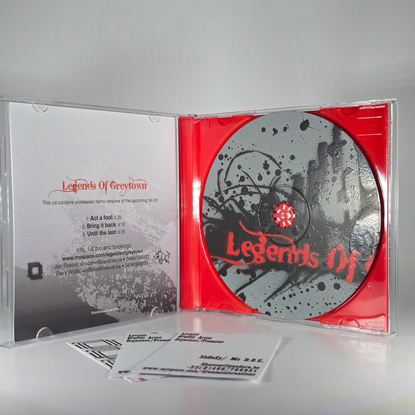 LEGENDS OF GREYTOWN - DEMO CD