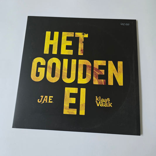 J.A.E. X KLAASVAAK - HET GOUDEN EI LIMITED EDITION GOLD COLORED VINYL -NEW!-