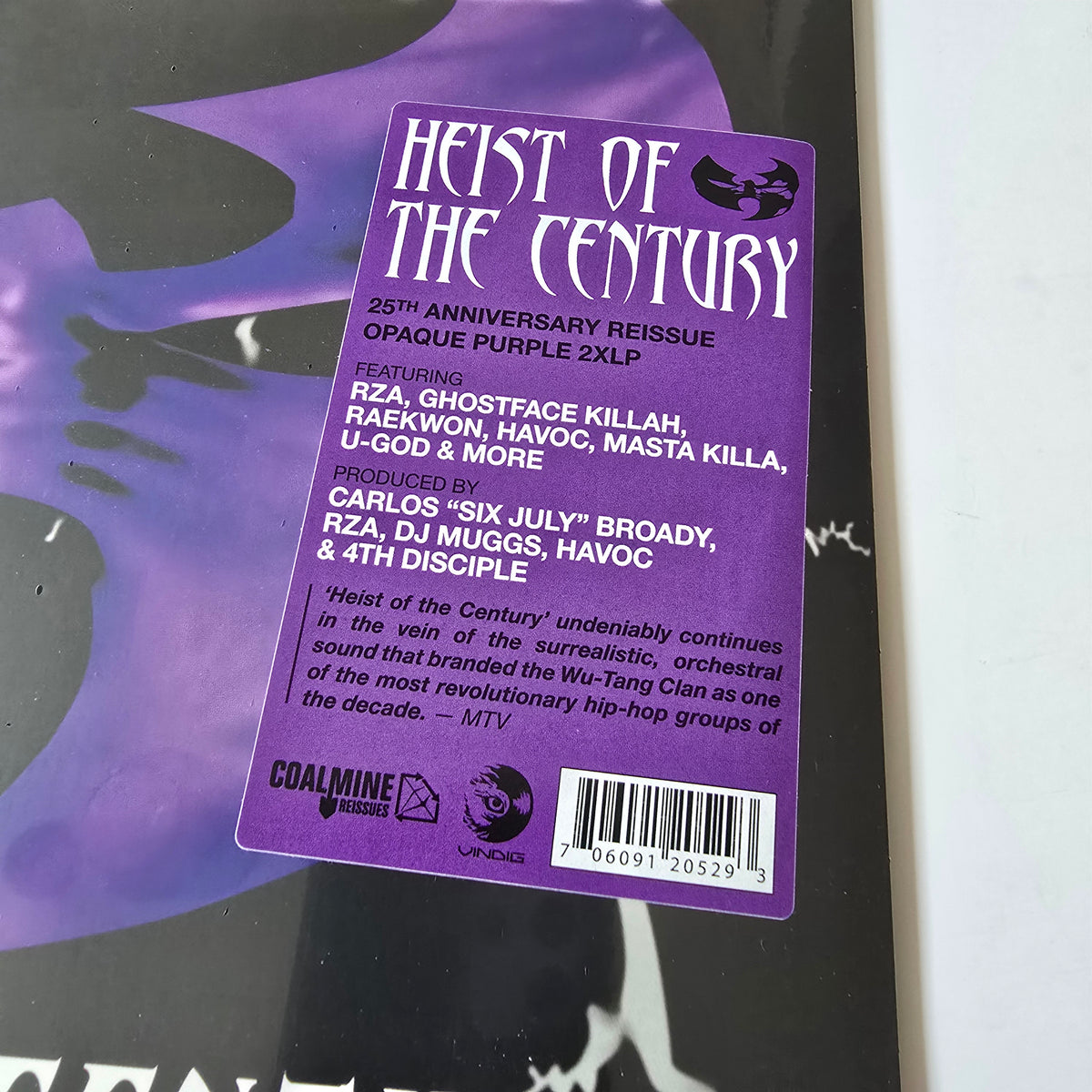 LA THE DARMAN - HEIST OF THE CENTURY (SEALED) LIMITED EDITION COLORED VINYL -NEW!-
