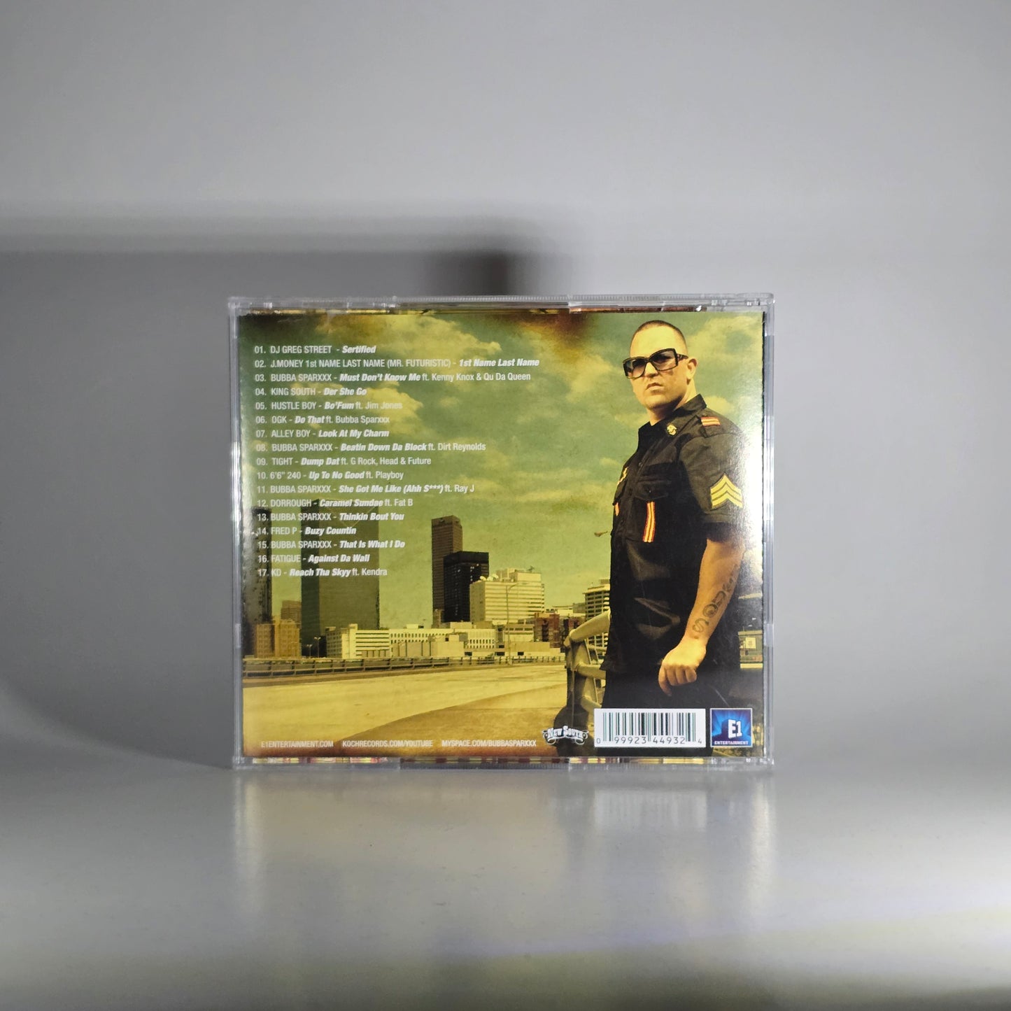 BUBBA SPARXXX & DJ GREG STREET - THE NEW SOUTH CD -PRE OWNED!-