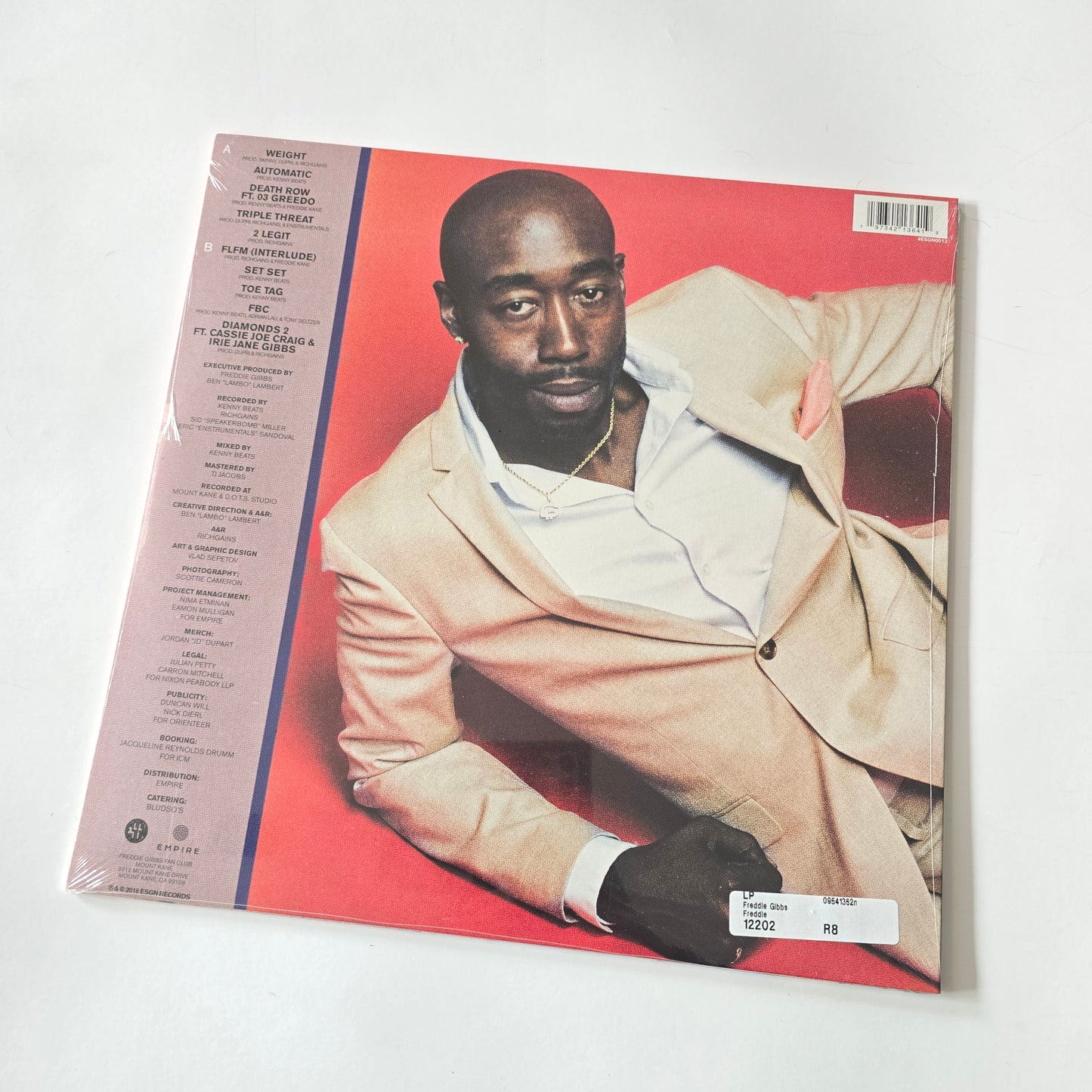 FREDDIE GIBBS - FREDDIE (SEALED) VINYL -NEW!-