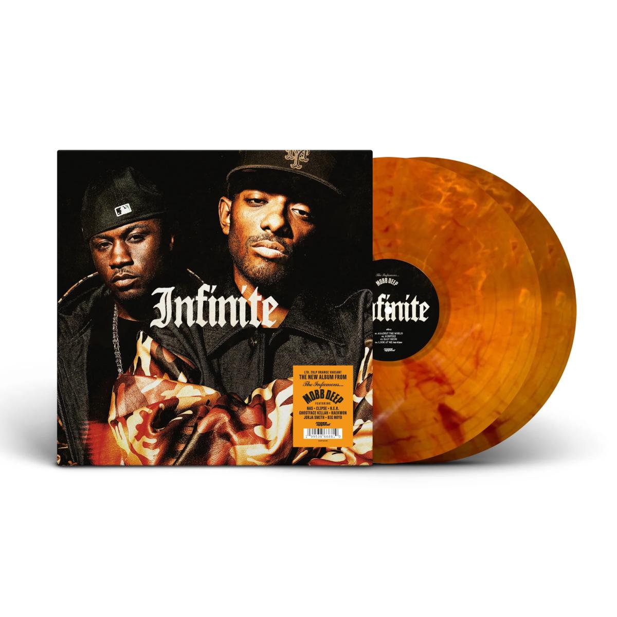 MOBB DEEP - INFINITE (SEALED) LIMITED EDITION ORANGE COLORED VINYL -NEW!-