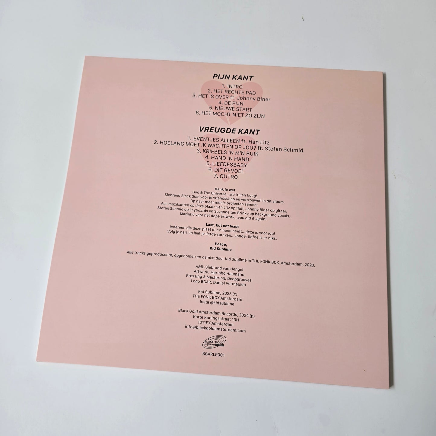 KID SUBLIME - LIEFDE IS... VINYL -NEW!-
