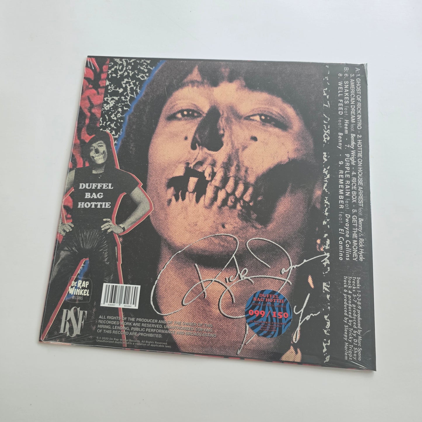 DUFFEL BAG HOTTIE - GHOST OF RICK (SEALED) LIMITED EDITION VINYL -NEW!-