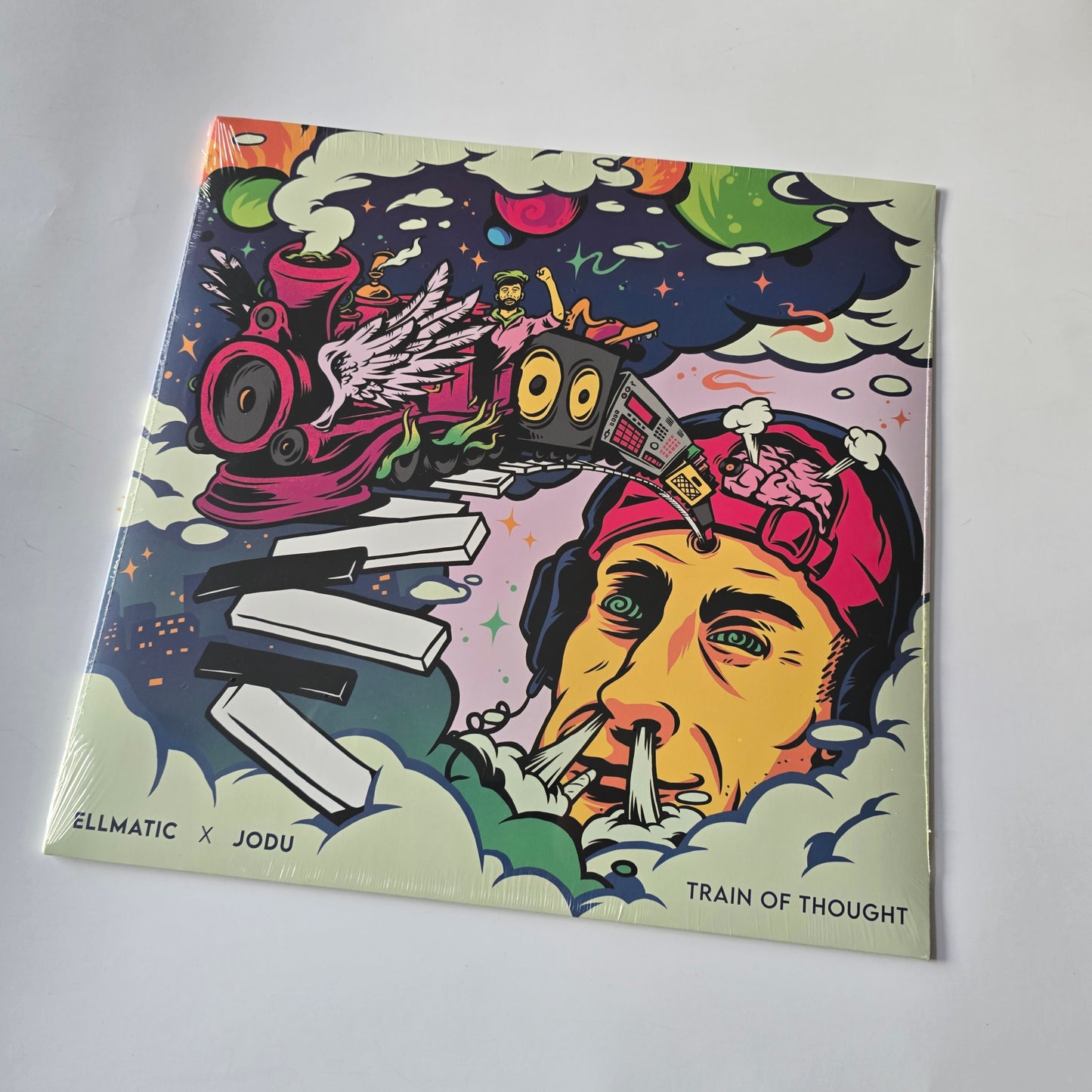 ELLMATIC & JODU - TRAIN OF THOUGHT (SEALED) LIMITED EDITION VINYL -NEW!-