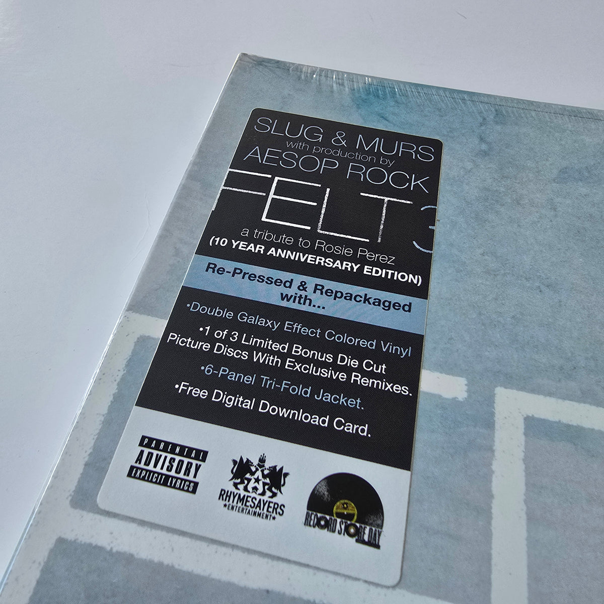 FELT (MURS & SLUG) FELT 3: A TRIBUTE TO ROSIE PEREZ (SEALED) LIMITED EDITION VINYL -NEW!-