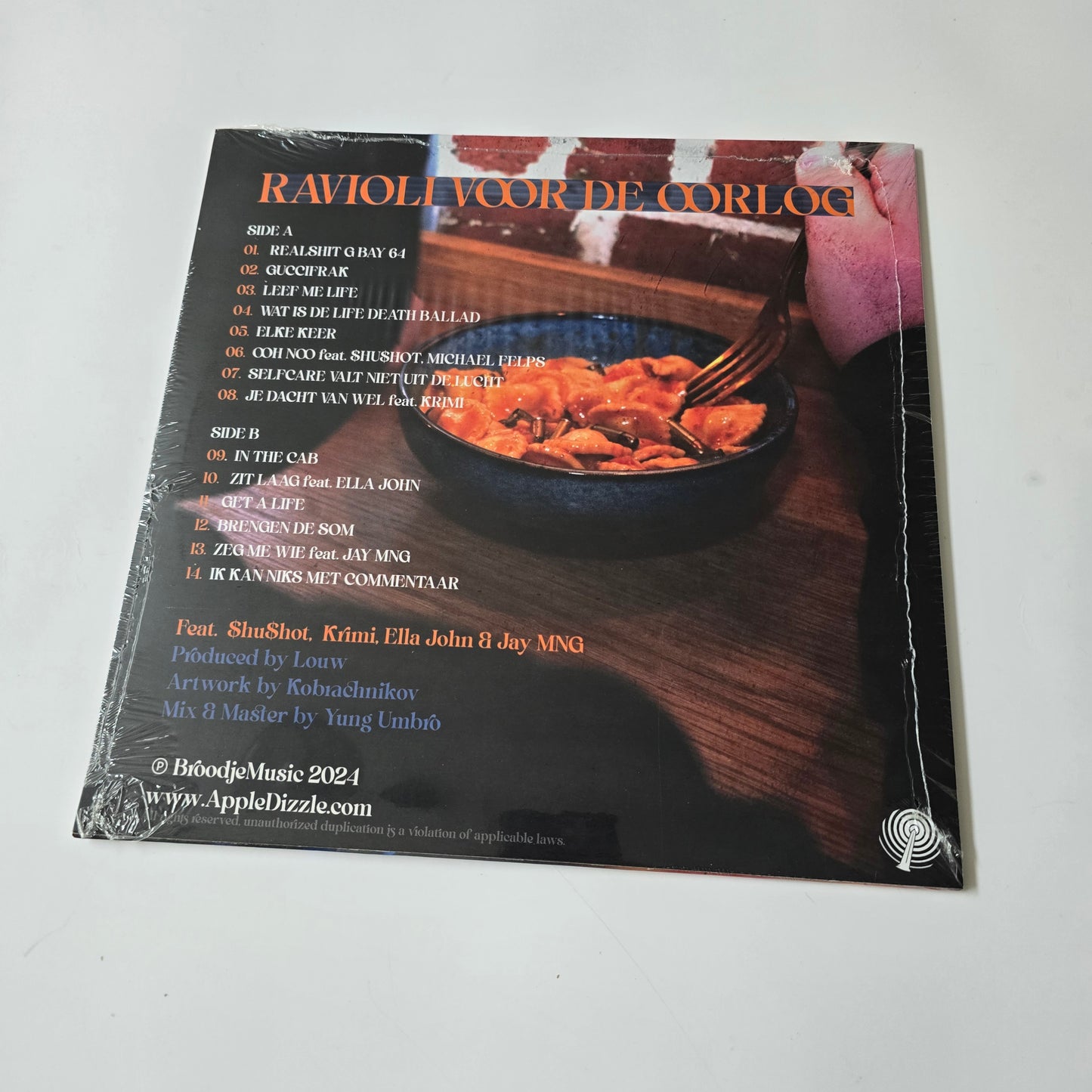 BERRY - RAVIOLI VOOR DE OORLOG (SEALED) VINYL! -NEW!-