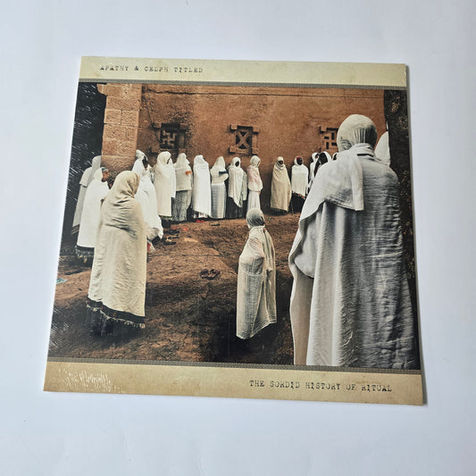APATHY & CELPH TITLED - THE SORDID HISTORY OF RITUAL (SEALED) VINYL -NEW!-