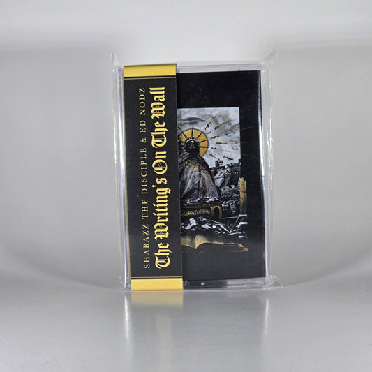 SHABAZZ THE DIDCIPLE & ED NOTZ - THE WRITING'S ON THE WALL (SEALED) CASSETTE -NEW!-