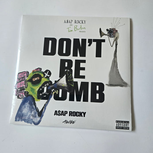 A$AP ROCKY - DON'T BE DUMB (SEALED) BLACK/WHITE COLRED VINYL -NEW!-