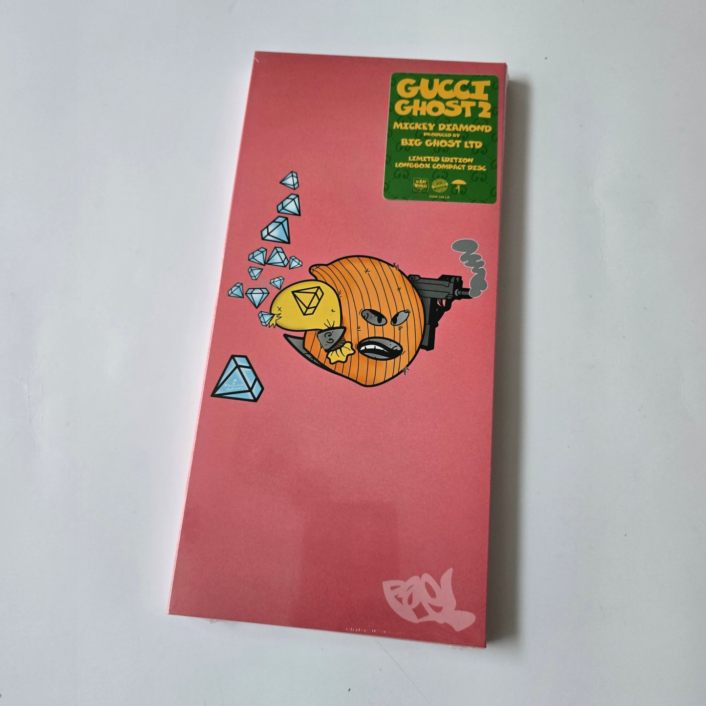 MICKEY DIAMOND X BIG GHOST LTD - GUCCI GHOST 2 (SEALED) LIMITED EDITION LONGBOX CD -NEW!-