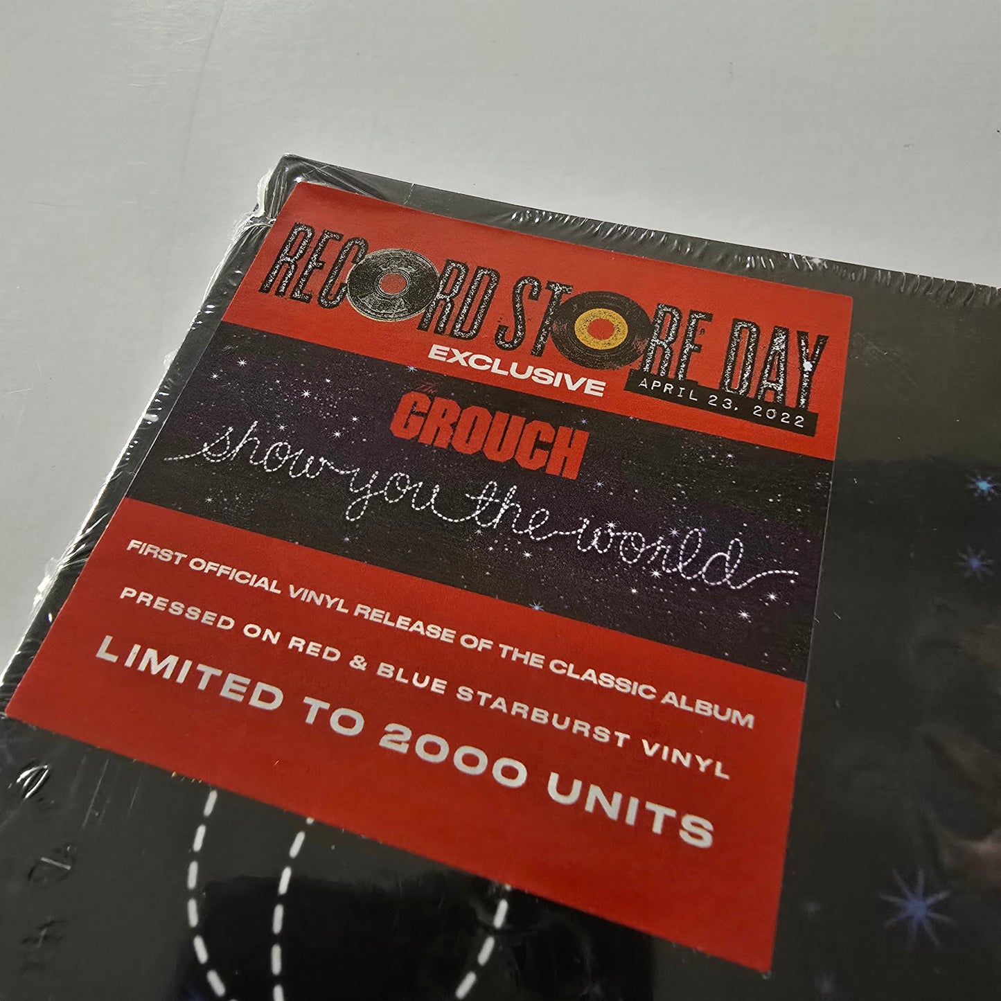 THE GROUCH - SHOW YOU THE WORLD RSD22 (SEALED) RED & BLUE STARBUST VINYL 2XLP -NEW!-