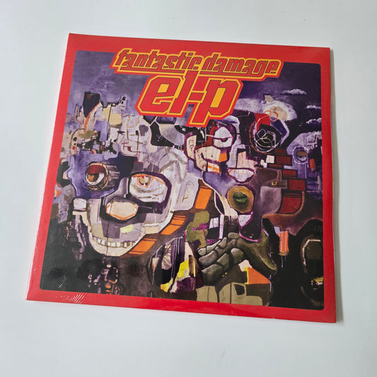 EL-P - FANTASTIC DAMAGE (SEALED) VINYL 2XLP -NEW!-