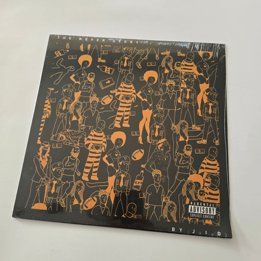J.I.D. - THE NEVER STORY (SEALED) VINYL -NEW!-
