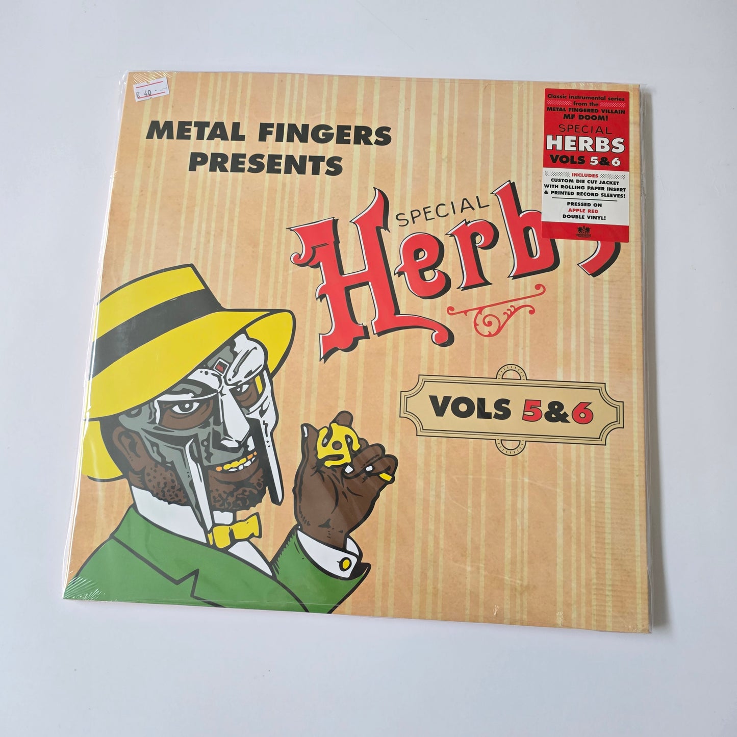 MF DOOM - METAL FINGERS PRESENTS: SPECIAL HERBS VOL. 1 T/M 10 (SEALED) VINYL -SALE!!!-
