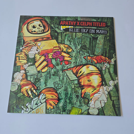 APATHY & CELPH TITLED - BLUE SKY ON MARS (SEALED) LIMITED EDITION VINYL -NEW!-