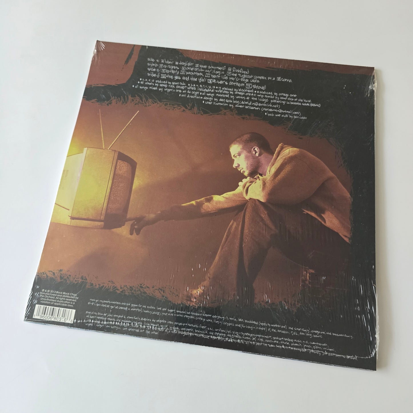 AESOP ROCK - LABOR DAYS (SEALED) METALLIC COPPER VINYL -NEW!-