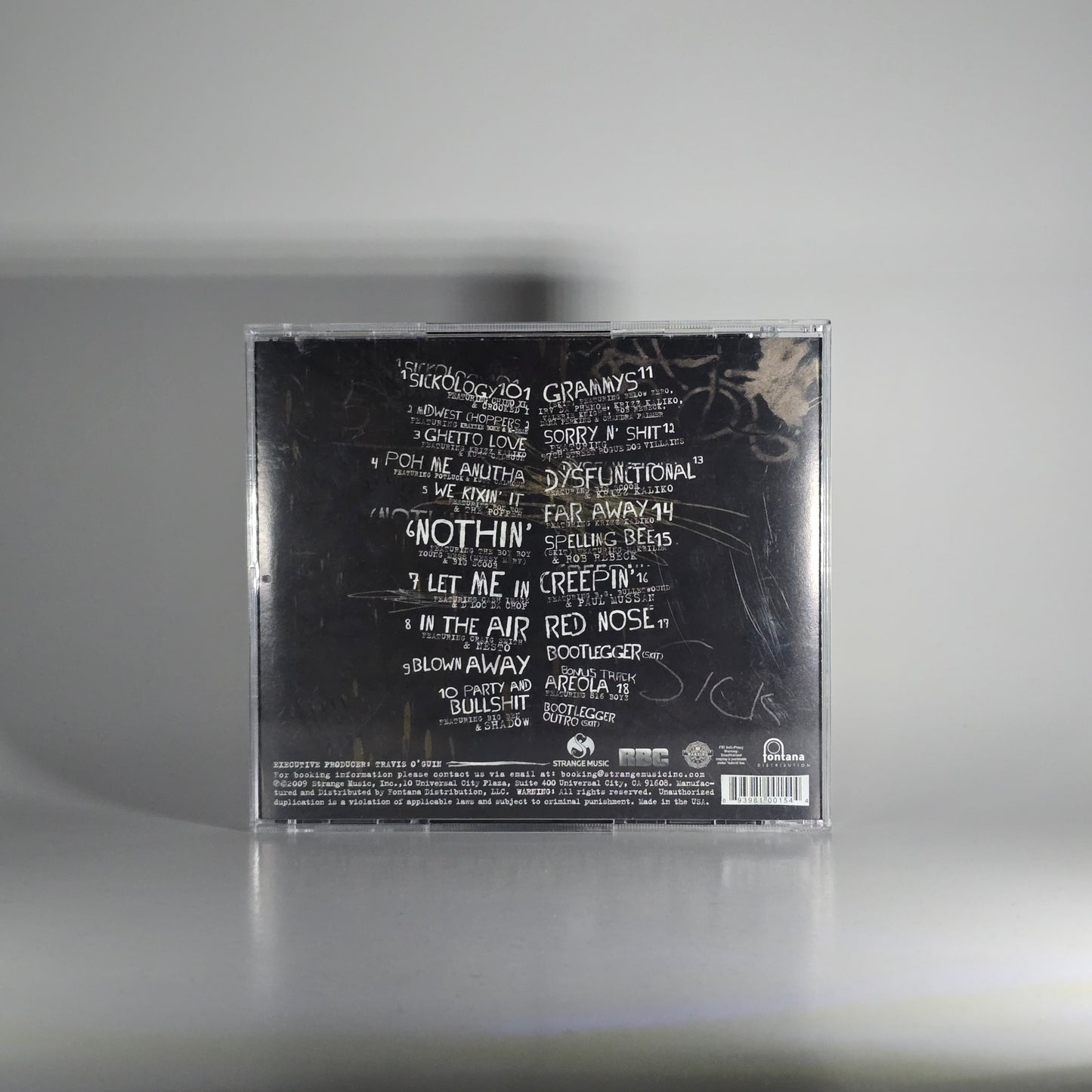 TECH N9NE - SICKOLOGY 101 CD -PRE OWNED!-