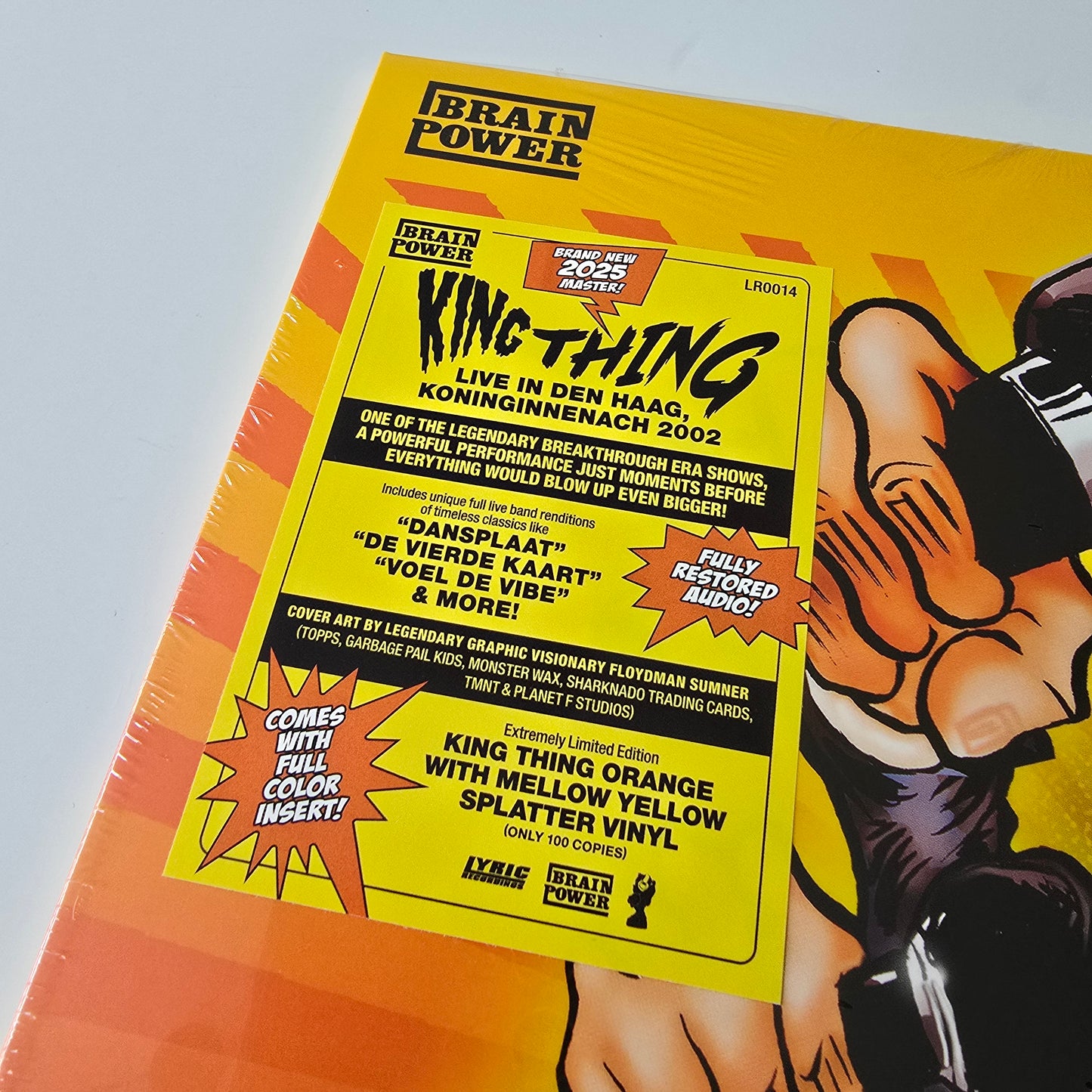 BRAINPOWER - KING THING, LIMITED EDITION (SEALED) VINYL -NEW!-