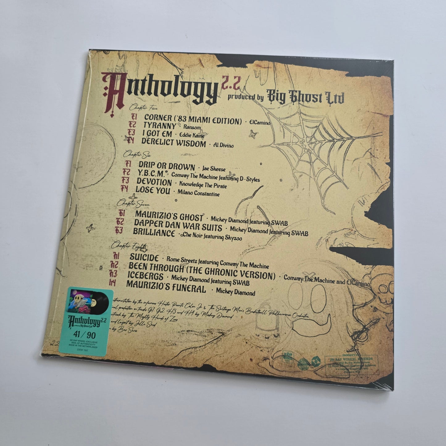 BIG GHOST LTD - GHOST ANTHOLOGY 2.2.: INFINITE AMMO HITTERS (SEALED) LIMITED EDITION VINYL -NEW!-