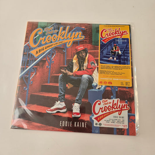 EDDIE KAINE - LAST EXIT TO CROOKLYN (SEALED) LIMITED EDITION GREEN COLORED VINYL -NEW!-