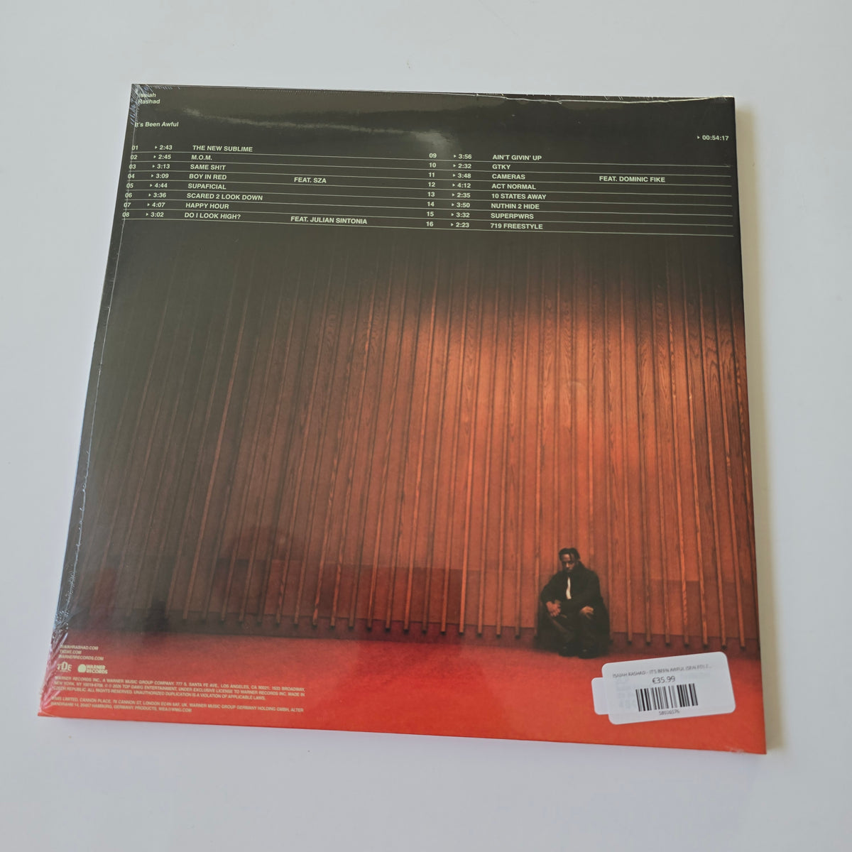 ISAIAH RASHAD - IT'S BEEN AWFUL (SEALED) 2XLP VINYL -NEW!-
