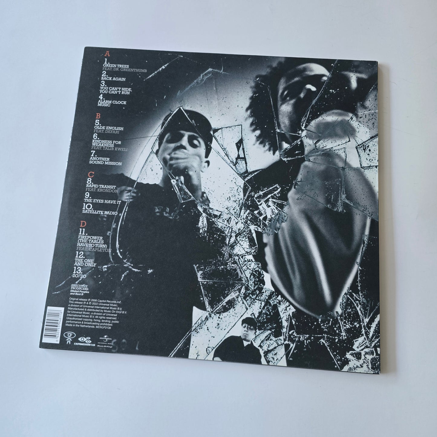 DILATED PEOPLES - 20/20 VINYL 2XLP -LIKE NEW!-