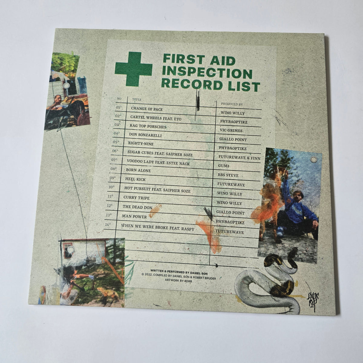 DANIEL SON - THE BUSH DOCTOR LIMITED EDITION COLORED VINYL -NEW!-
