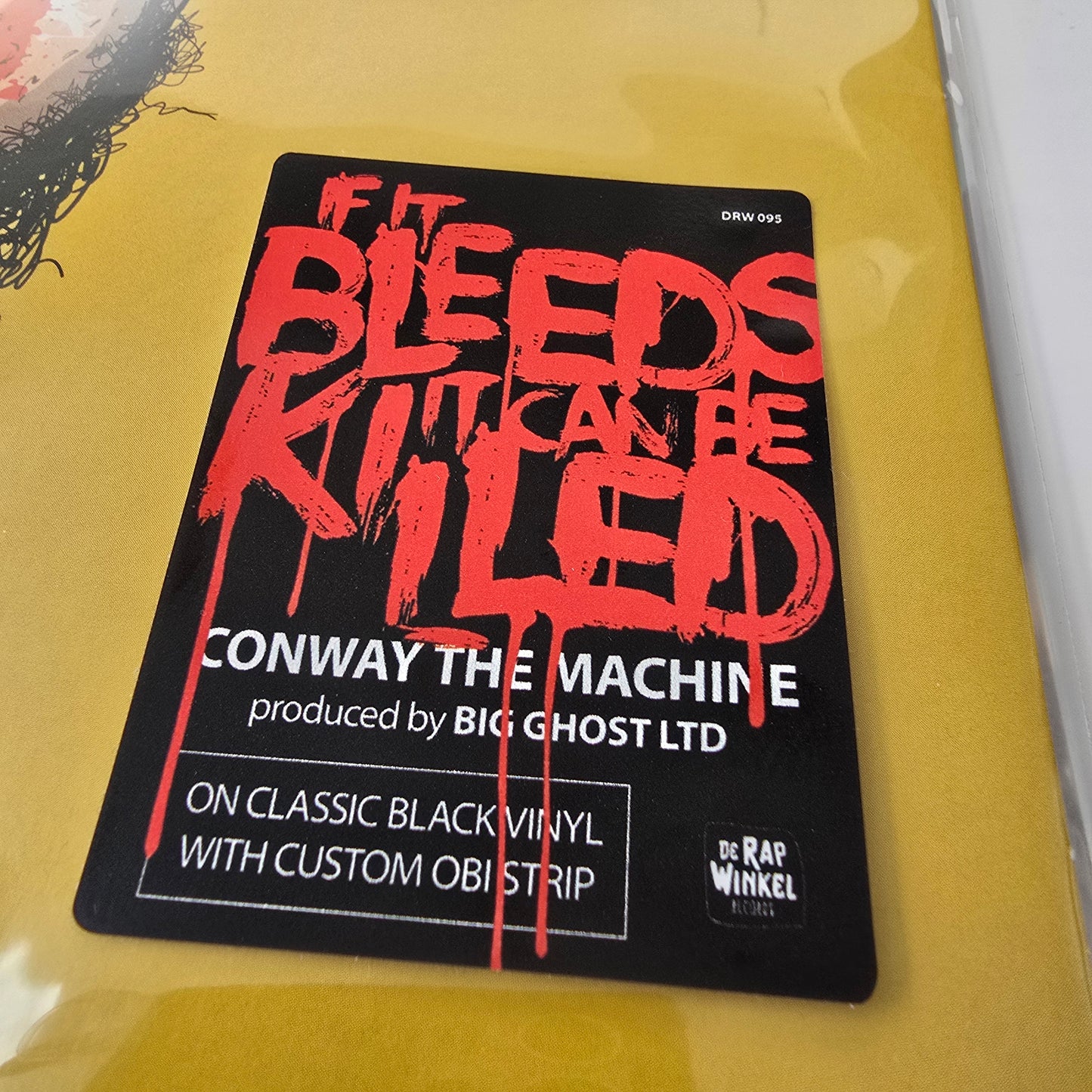 CONWAY THE MACHINE - IF IT BLEEDS IT CAN BE KILLED (SEALED) LIMITED EDITION VINYL -NEW!-