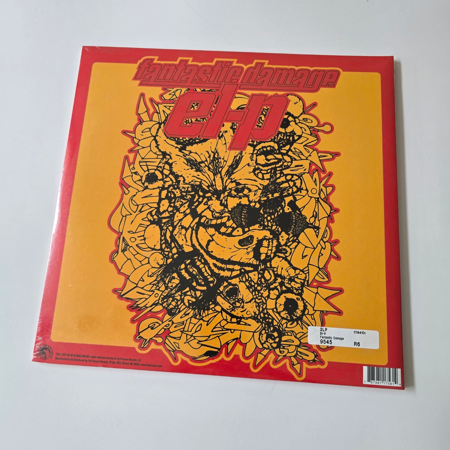 EL-P - FANTASTIC DAMAGE (SEALED) VINYL 2XLP -NEW!-
