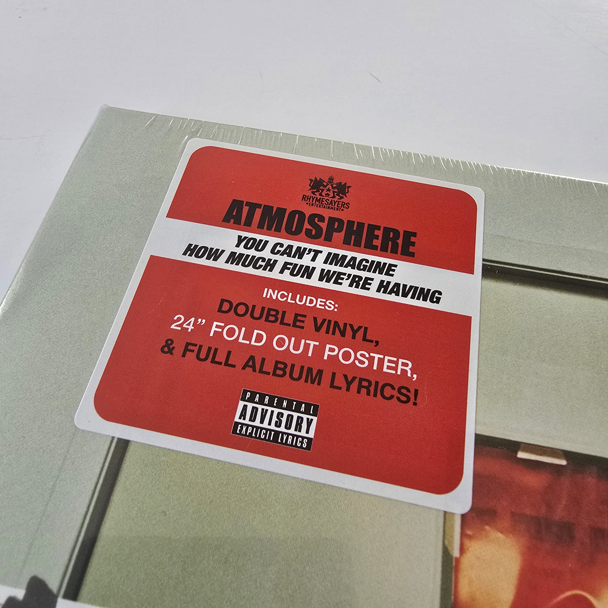 ATMOSPHERE - YOU CAN'T IMAGINE HOW MUCH FUN WE'RE HAVING (SEALED) 2XLP VINYL -NEW!-