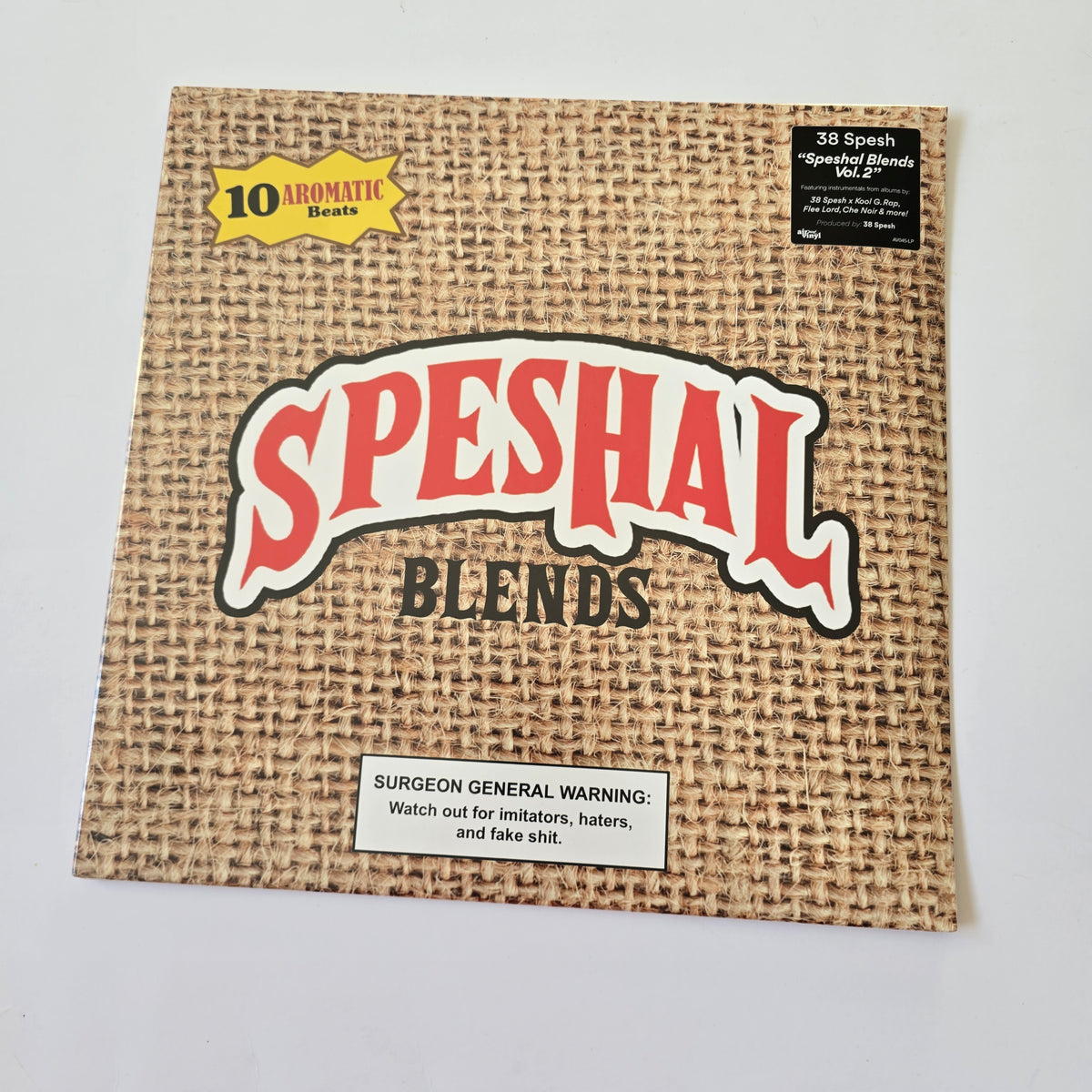 38 SPESH - SPESHAL BLENDS V.2 (SEALED) VINYL -NEW!-
