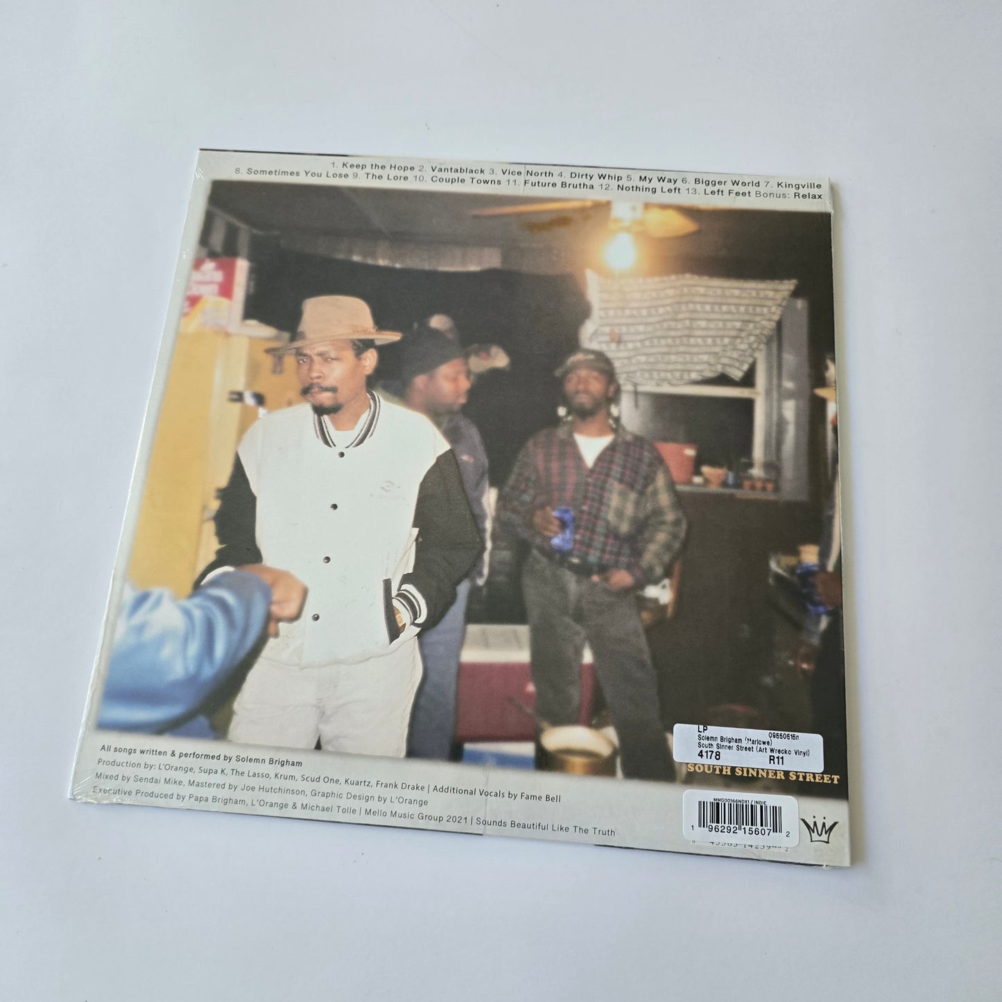 SOLEMN BRIGHAM - SOUTH SINNER STREET (SEALED) LIMITED EDITION VINYL -NEW!-