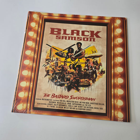 WU-TANG & MATHEMATICS - BLACK SAMSON, THE BASTARD SWORDSMAN (SEALED) VINYL -NEW!-