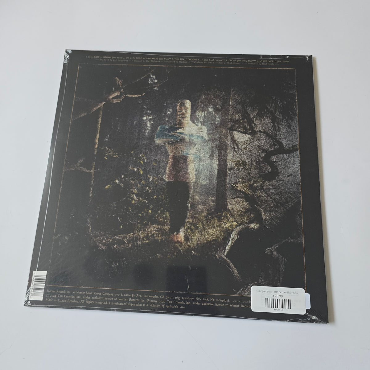 EARL SWEATSHIRT - FEET OF CLAY (SEALED) COLORED VINYL -NEW!-