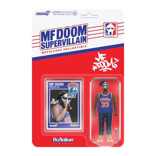 MF DOOM SUPER7 NYC ACTION FIGURE -NEW!-