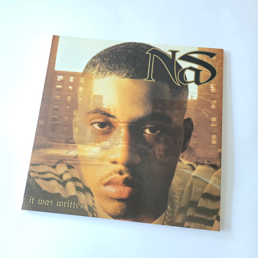 NAS - IT WAS WRITTEN GOLD MARBLED VINYL 2XLP -LIKE NEW!-