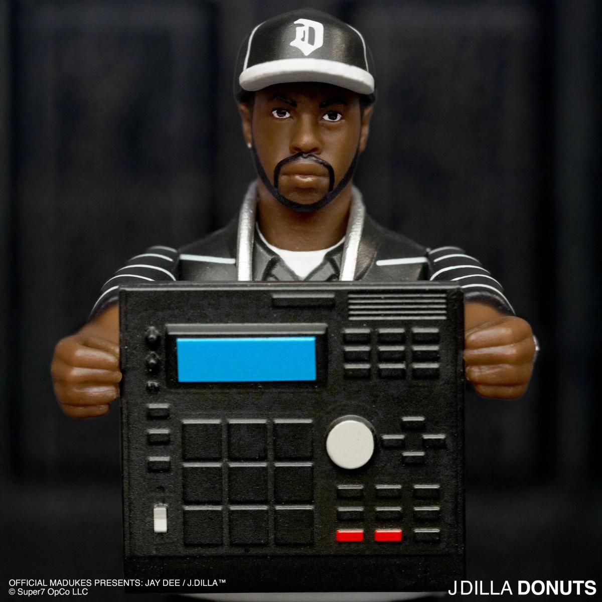 J DILLA (JAY DEE) DILLA DONUTS SUPER7 ACTION FIGURE -NEW!-
