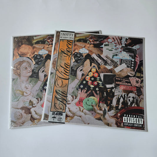SNOTTY - MI VIDA LOCA (SEALED) MARBLED ORANGE VINYL -NEW!-