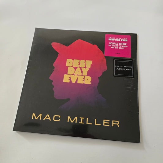 MAC MILLER - BEST DAY EVER (SEALED) LAVENDER COLORED VINYL 2LP -NEW!-