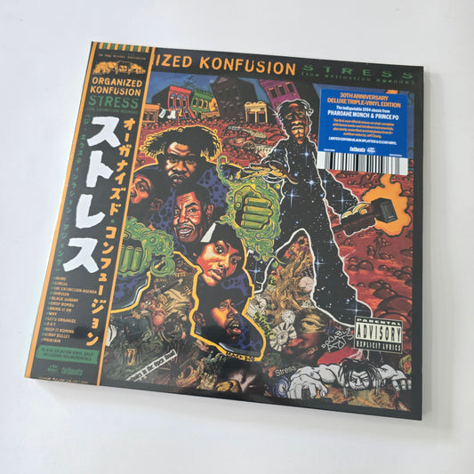 ORGANIZED KONFUSION - STRESS: THE EXTINCTION AGENDA (SEALED) LIMITED EDITION 3XLP -NEW!-
