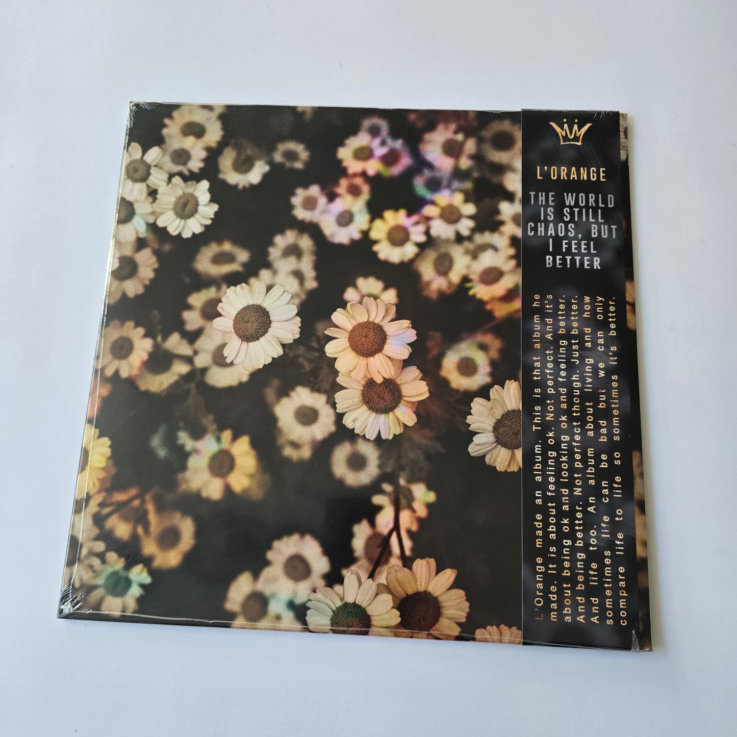 L'ORANGE - WORLD IS STILL CHAOS, BUT I FEEL BETTER (SEALED) VINYL -NEW!-