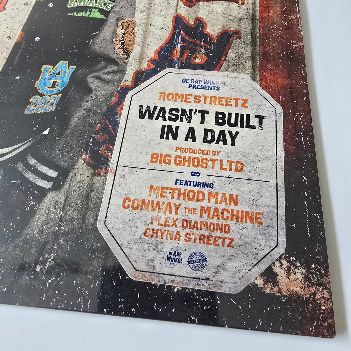 ROME STREETZ - WASN'T BUILD IN A DAY LIMITED EDITION SPLATTER VINYL -NEW!-