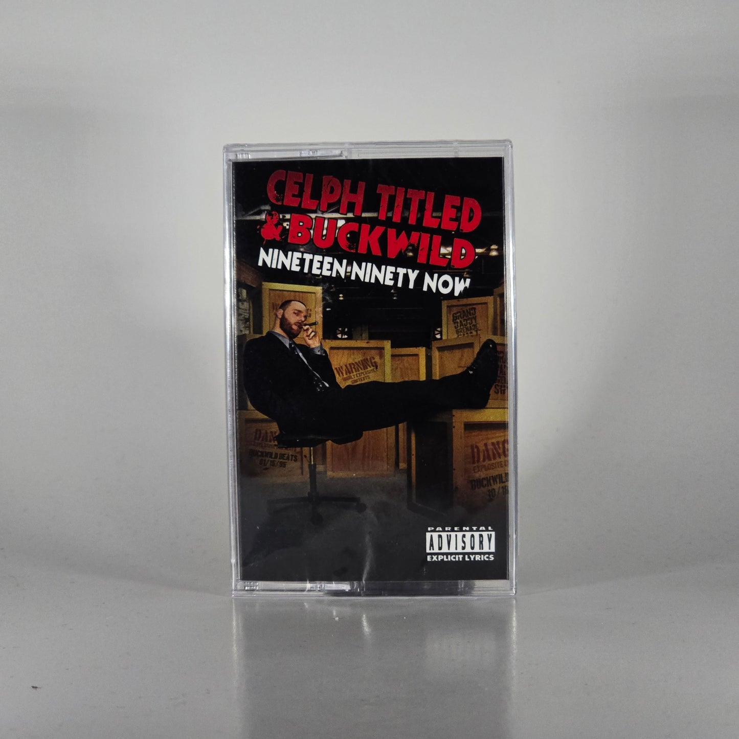 CELPH TITLED & BUCKWILD - NINETEEN NINETY NOW (SEALED) CASSETTE TAPE -NEW!-