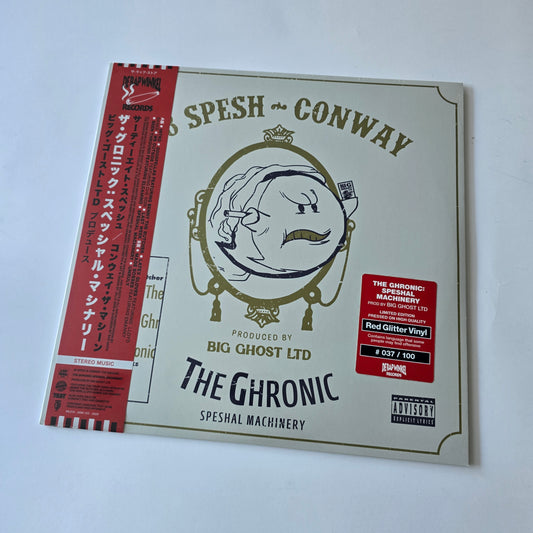38 SPESH X CONWAY - THE GHRONIC: SPESHAL MACHINERY (SEALED) LIMITED EDITION RED OBI VINYL -NEW!-