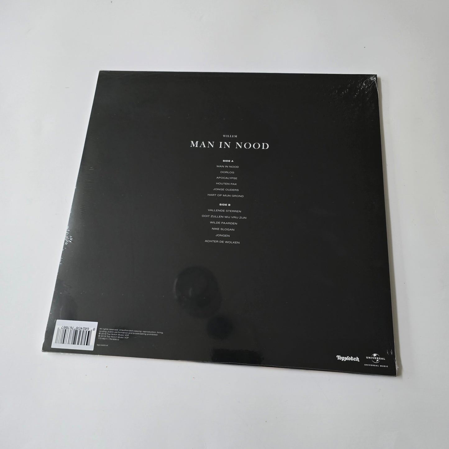 WILLEM - MAN IN NOOD (SEALED) WHITE COLORED VINYL -NEW!-