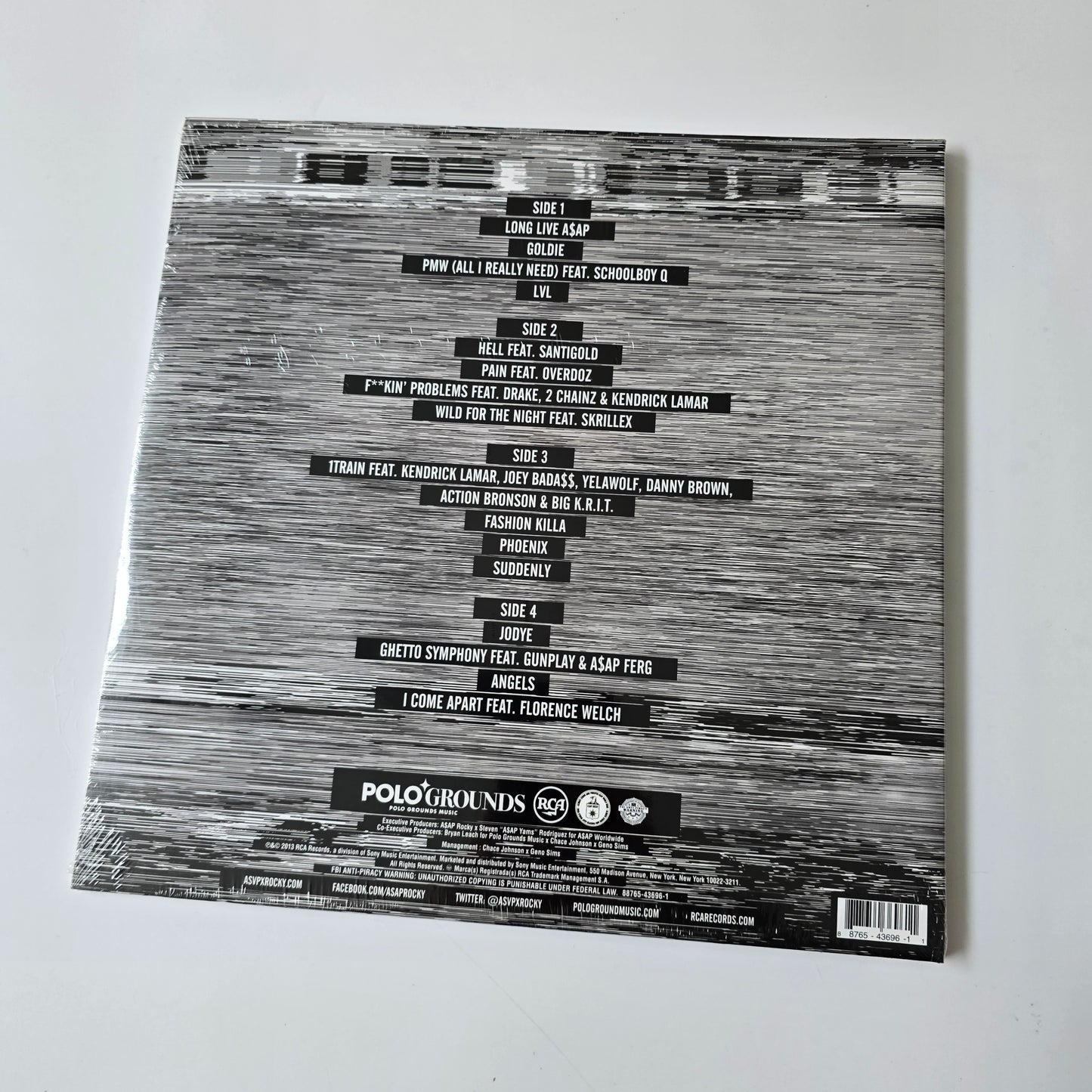 A$AP ROCKY - LONG.LIVE.A$AP (SEALED) ORANGE COLORED VINYL 2XLP -NEW!-