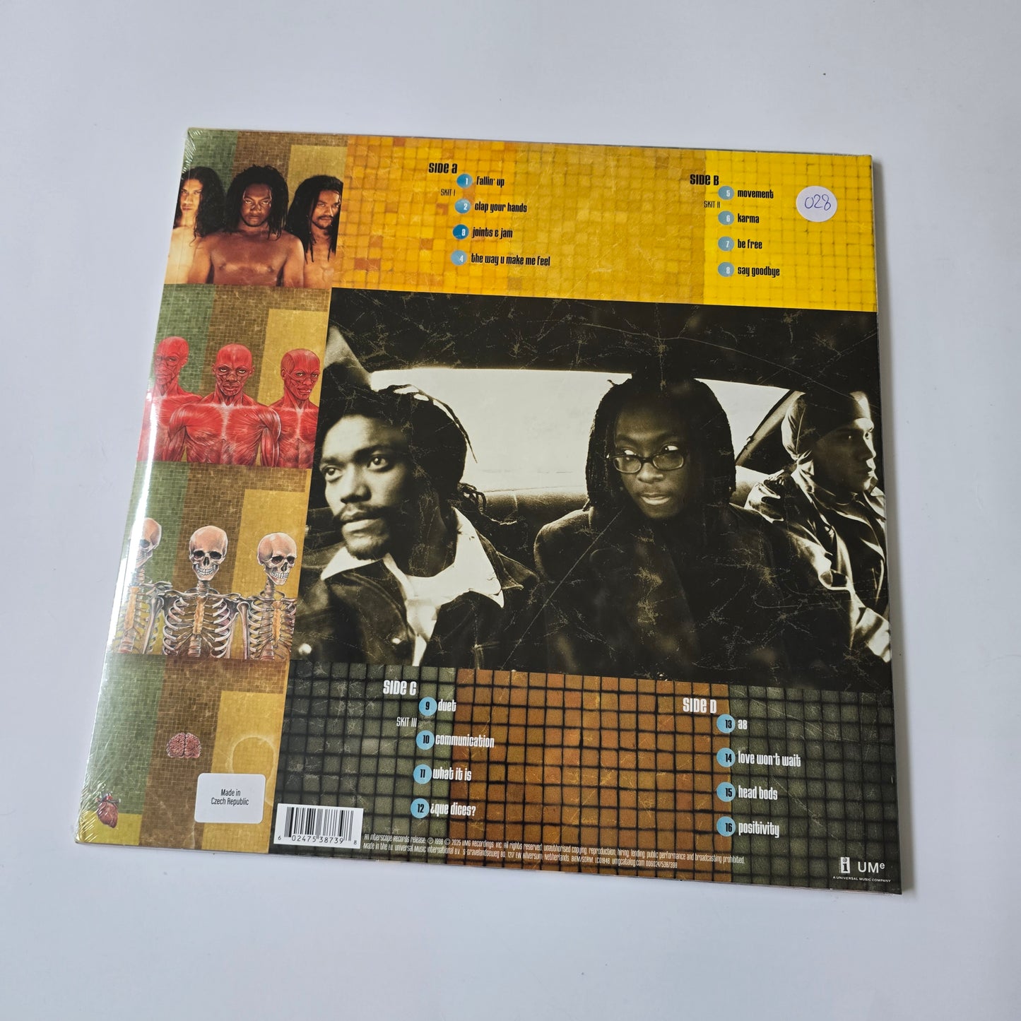BLACK EYED PEAS - BEHIND THE FRONT (SEALED) VINYL -NEW!-